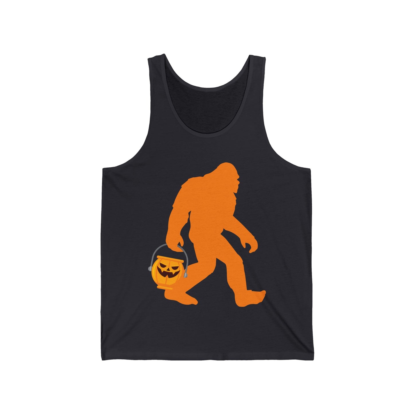 Funny Bigfoot Halloween Trick or Treat Costumes Tank Tops For Men Women