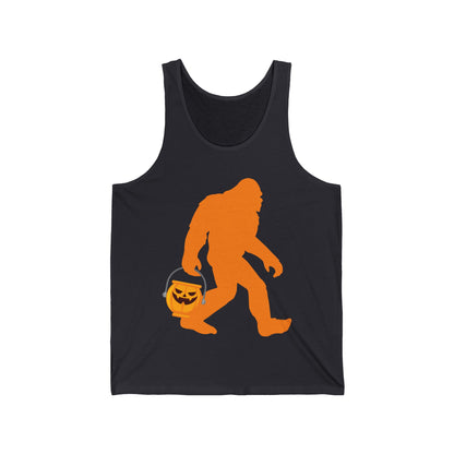 Funny Bigfoot Halloween Trick or Treat Costumes Tank Tops For Men Women