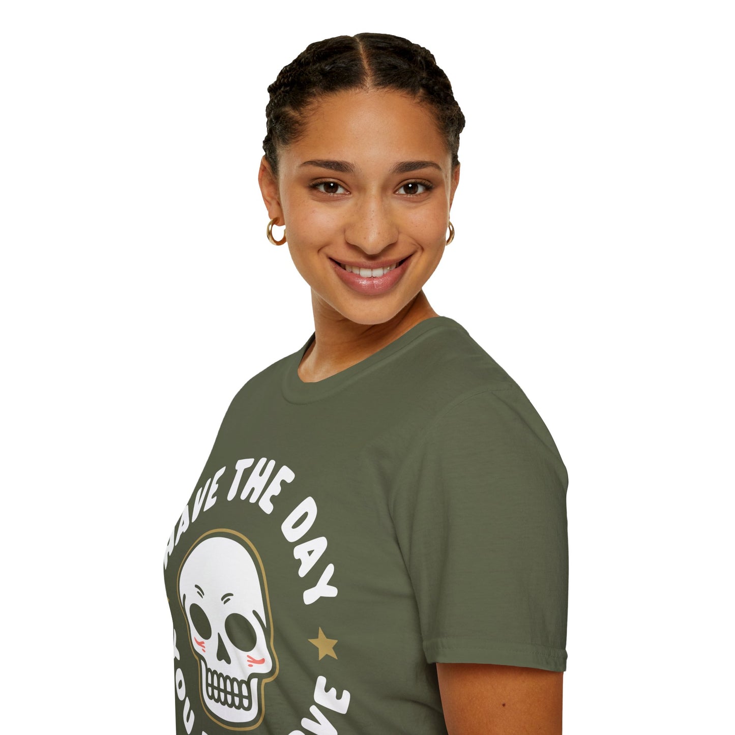 Funny Have The Day You Deserve Skull Sarcastic T-Shirt For Men Women T-Shirt