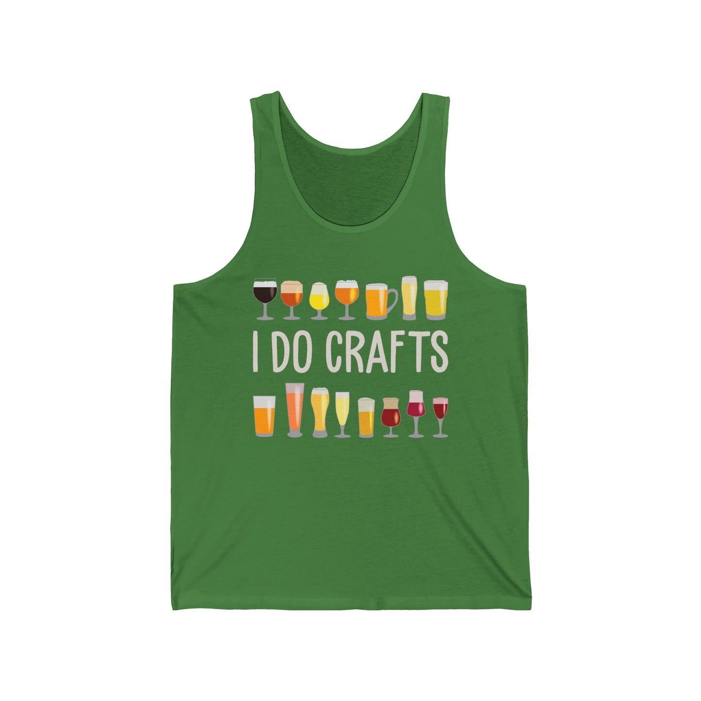 I Do Crafts Beer Vintage Craft Home Brew Art Tank Tops For Men Women