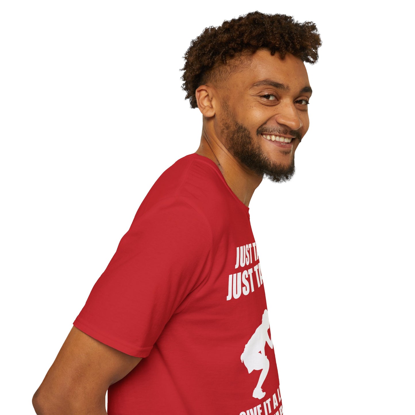 Just Tap It In Just Tap It In Give It A Little Tappy Tap Funny Golfer T-Shirt For Men WomenT-Shirt