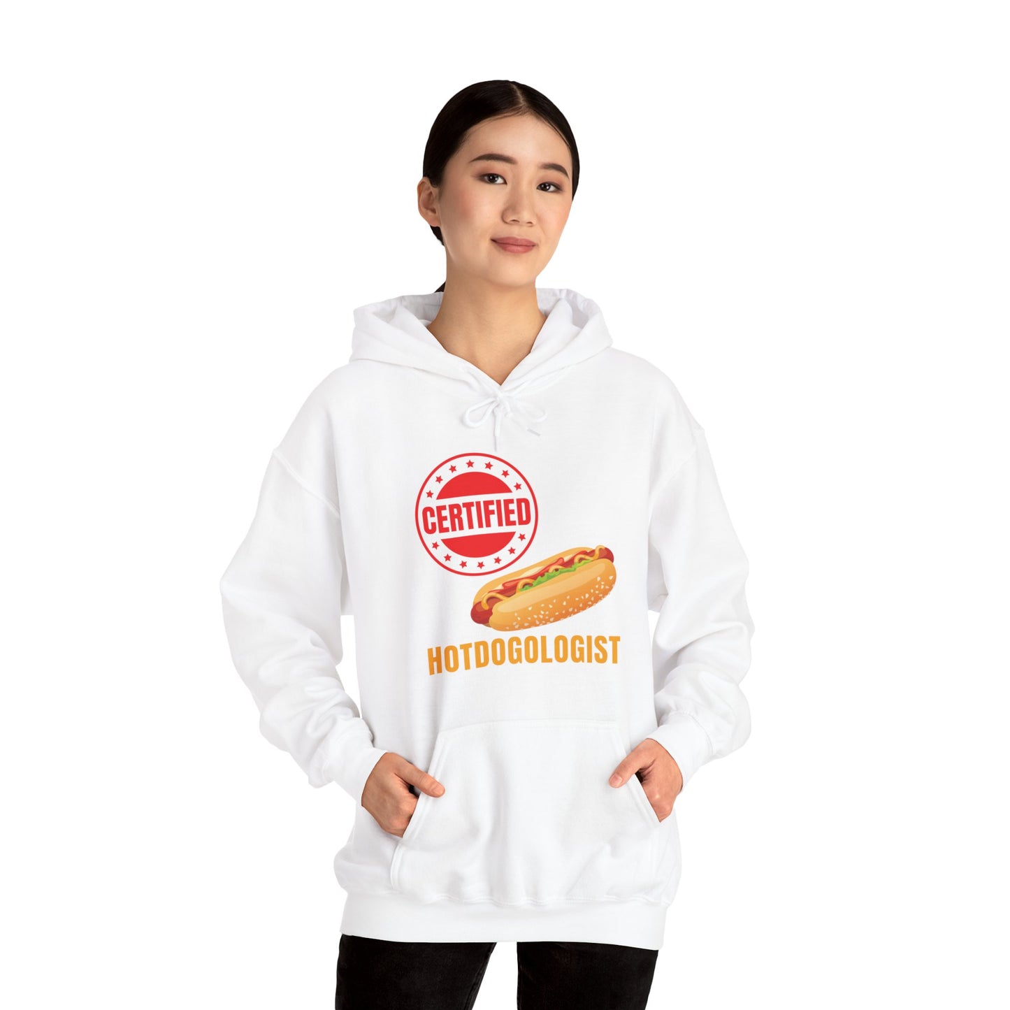 Certified Hotdogologist Hotdog Cool Sausage Hot Dog Lover Hoodie For Men Women Hoodie