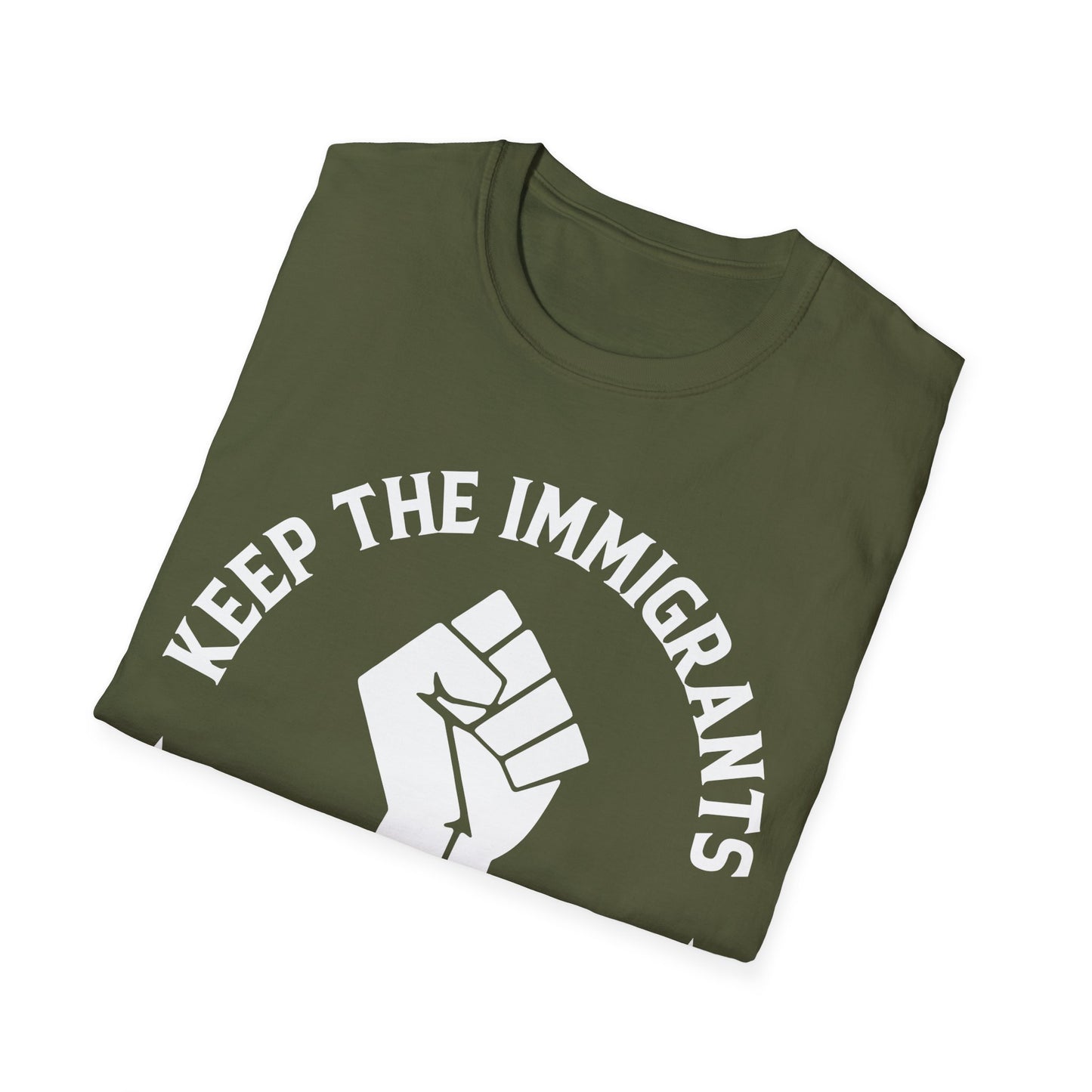 Anti Racism Keep The Immigrants Deport The Racists African American T-Shirt