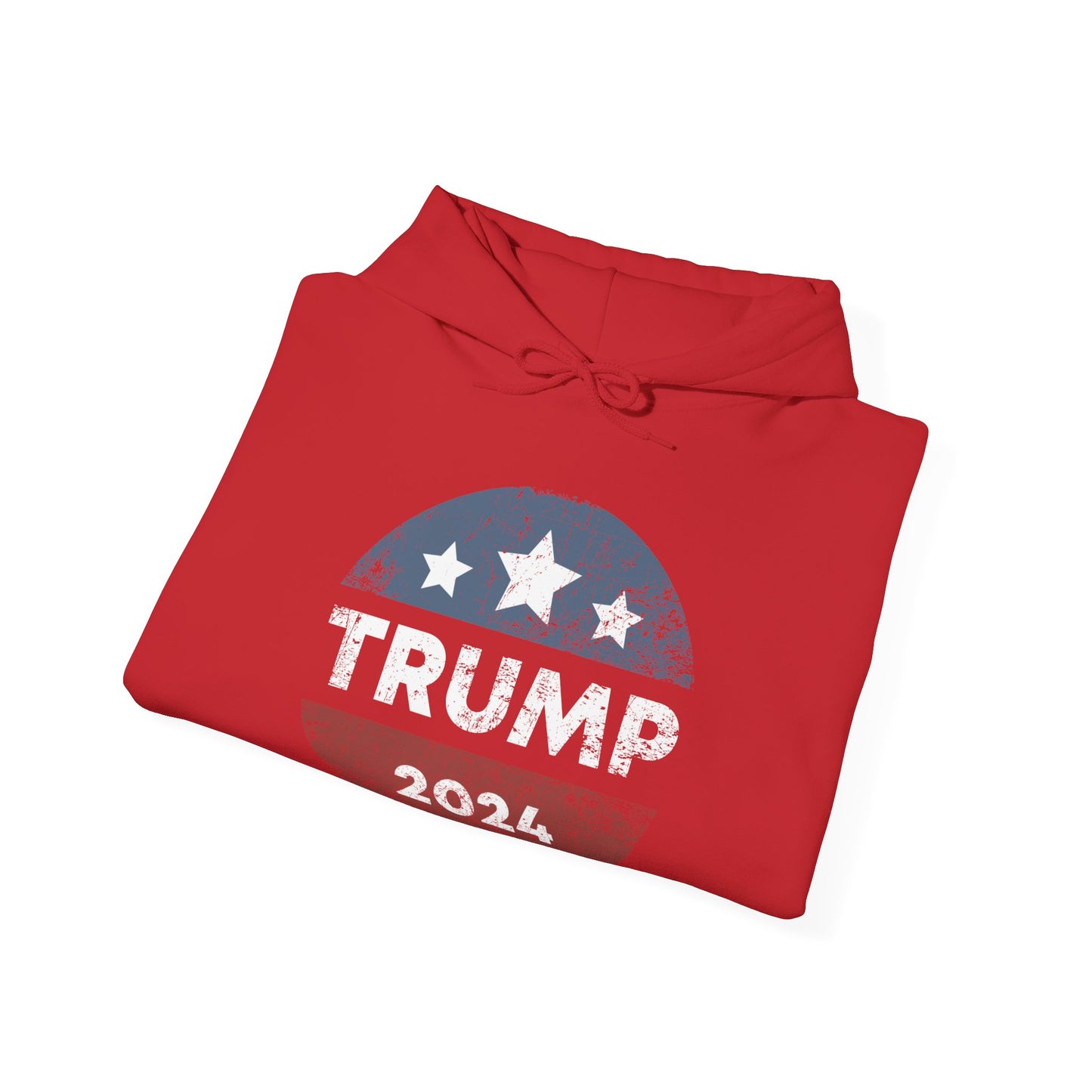 Trump 2024 Retro Campaign Button Re Elect President Trump Hoodie For Men Women Hoodie