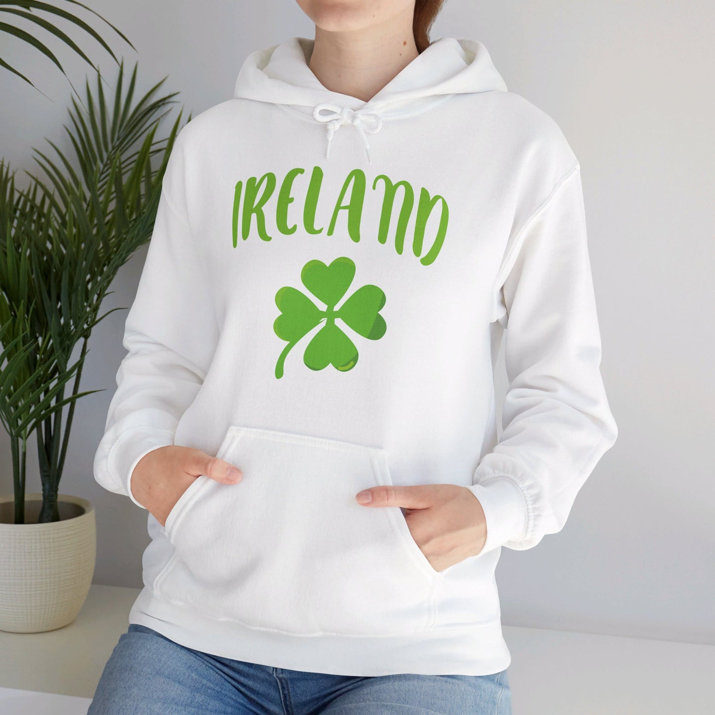 Ireland Shamrock St Patricks Day Clover Irish Hoodie For Men Women Hoodie