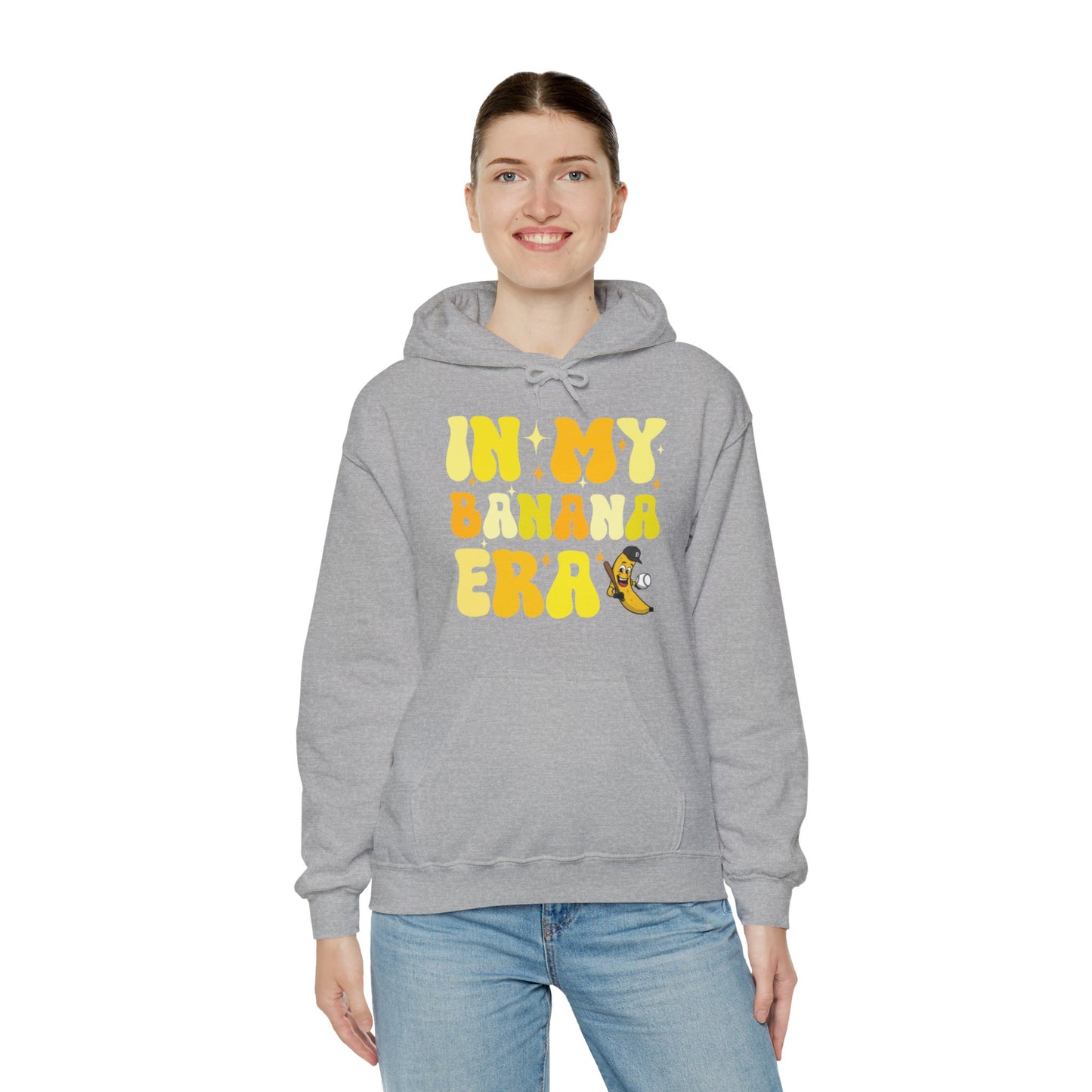 Funny In My Bananas Era Fruit Lover Baseball Player Hoodie For Men Women Hoodie