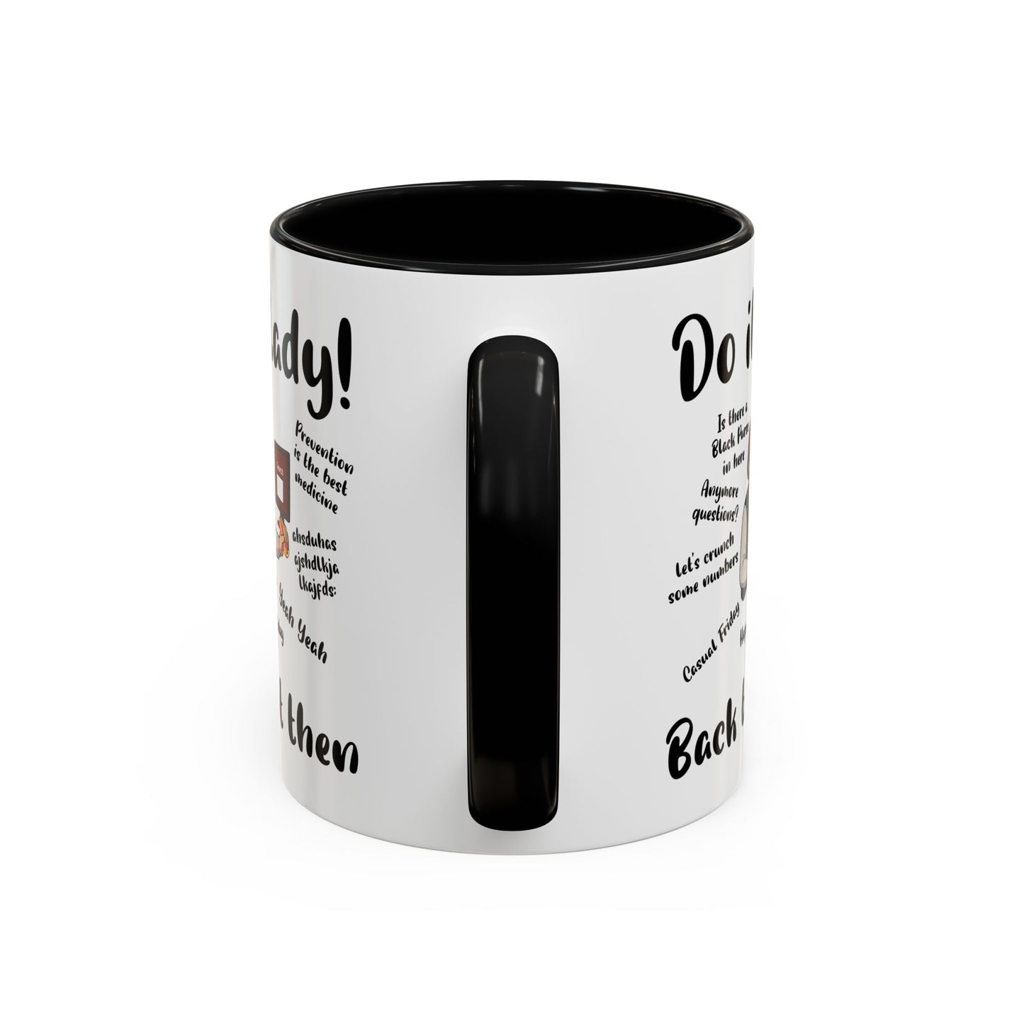 Do it lady! Chit, Trending Funny Saying Coffee Mug for Men Women