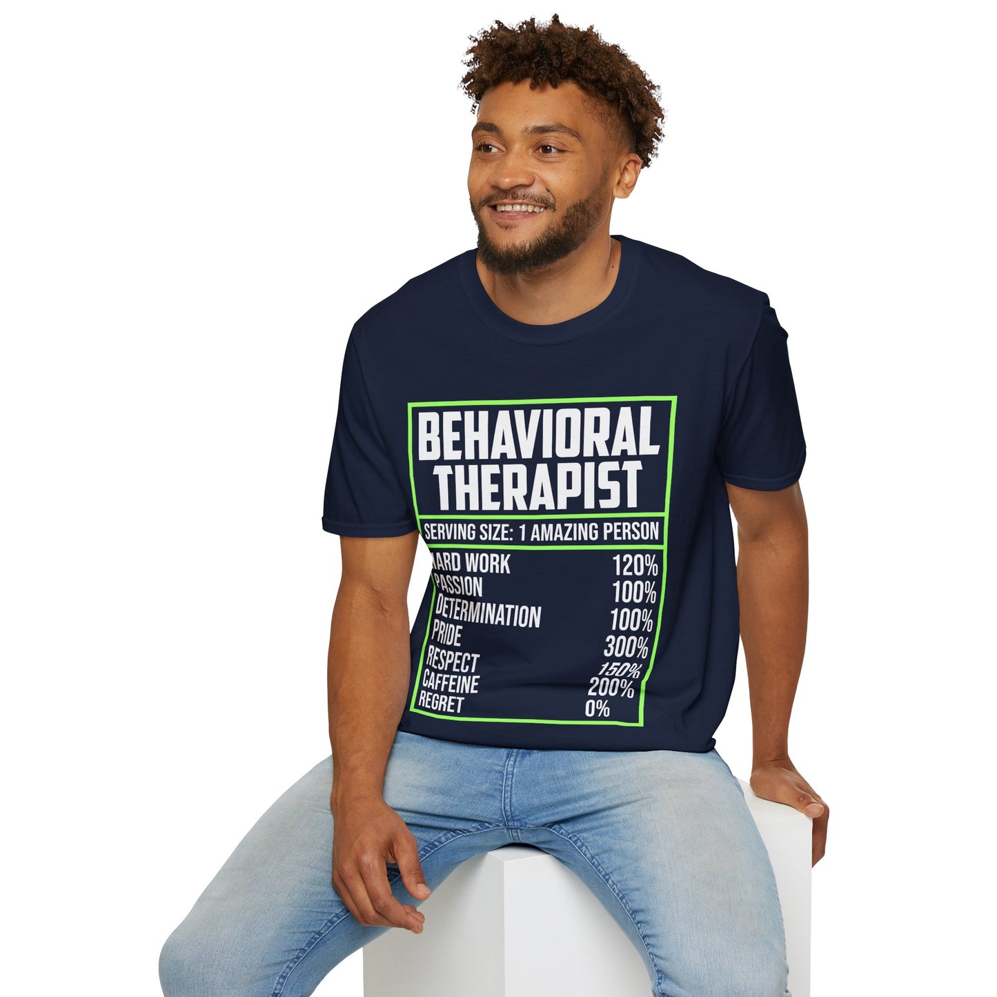 Behavioral Therapist Facts Analyst Behavior Tech SPED Teacher Autism T-Shirt