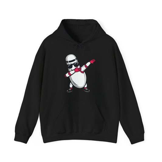 Funny Bowling Pin Dabbing Sunglasses Bowler Player Hoodie For Men Women Hoodie