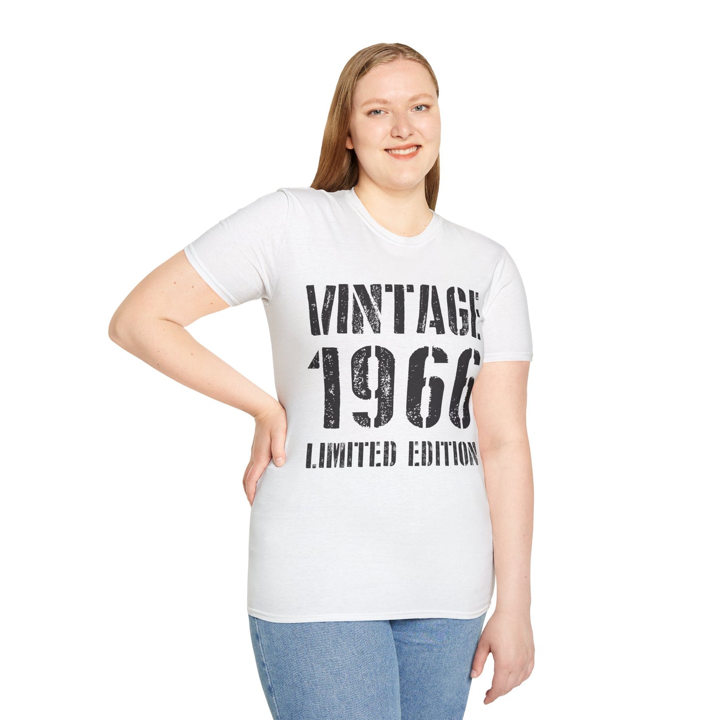 Funny Vintage 1966 60th Birthday Gifts 60 Year Old T-Shirt For Men Women