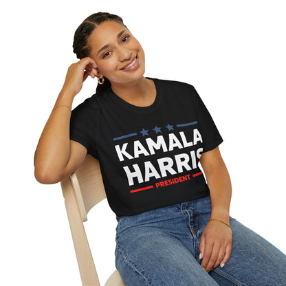 Kamala Harris President 2024 Campaign T-Shirt For Men Women