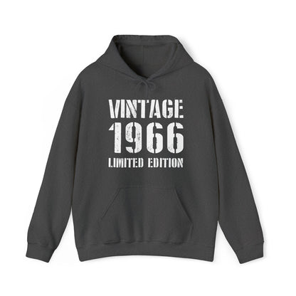 Funny Vintage 1966 60th Birthday Gifts 60 Year Old Hoodie For Men Women Hoodie
