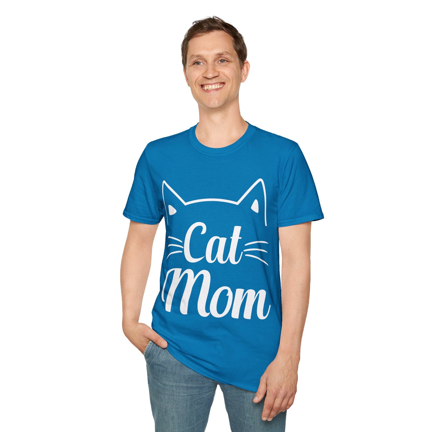 Funny Cat Mom Happy Mothers Day For Cat Lovers Family Matching T-Shirt