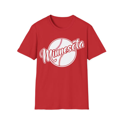 Minnesota Tee Vintage Baseball Throwback Retro T-Shirt For Men Women T-Shirt