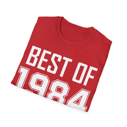 Funny Vintage Best of 1984 40 Year Old Gift 40th Birthday T-Shirt For Men Women T-Shirt