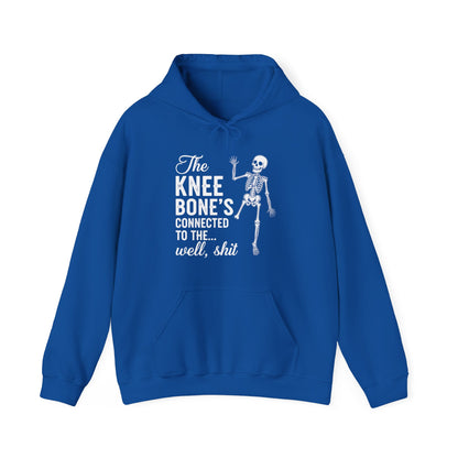 The Knee Bone's Connected to The Well, Shit Amputee Gifts Hoodie