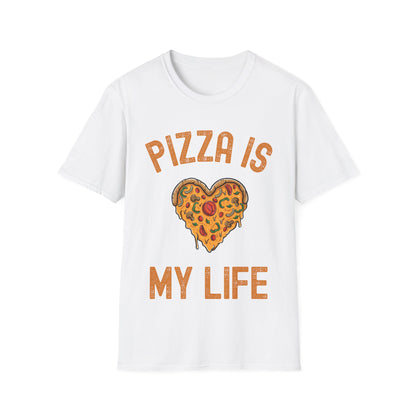 Funny Pizza Is My Life Food Lovers Foodie T-Shirt Men Women