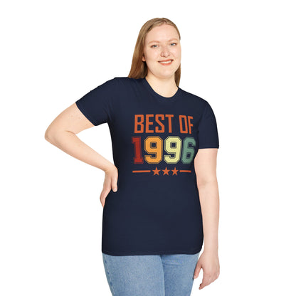 Funny Vintage Best of 1996 30 Year Old Gift 30th Birthday T-Shirt For Men Women T-Shirt