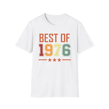 Funny Vintage Best of 1976 50 Year Old Gift 50th Birthday T-Shirt For Men Women T-Shirt