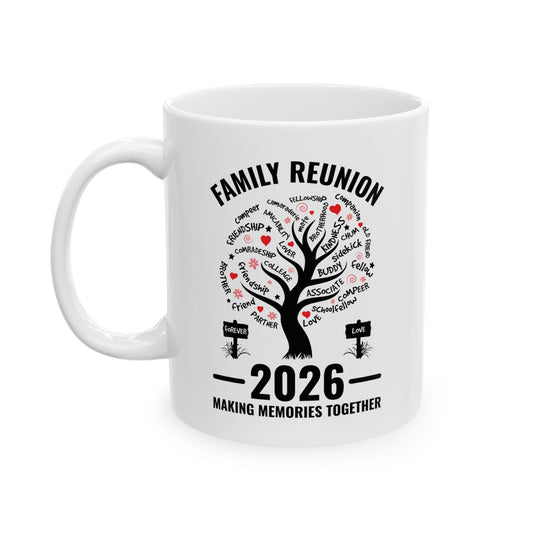 Making Memories Family Matching Group Family Reunion 2026 Coffee Mug For Men Women