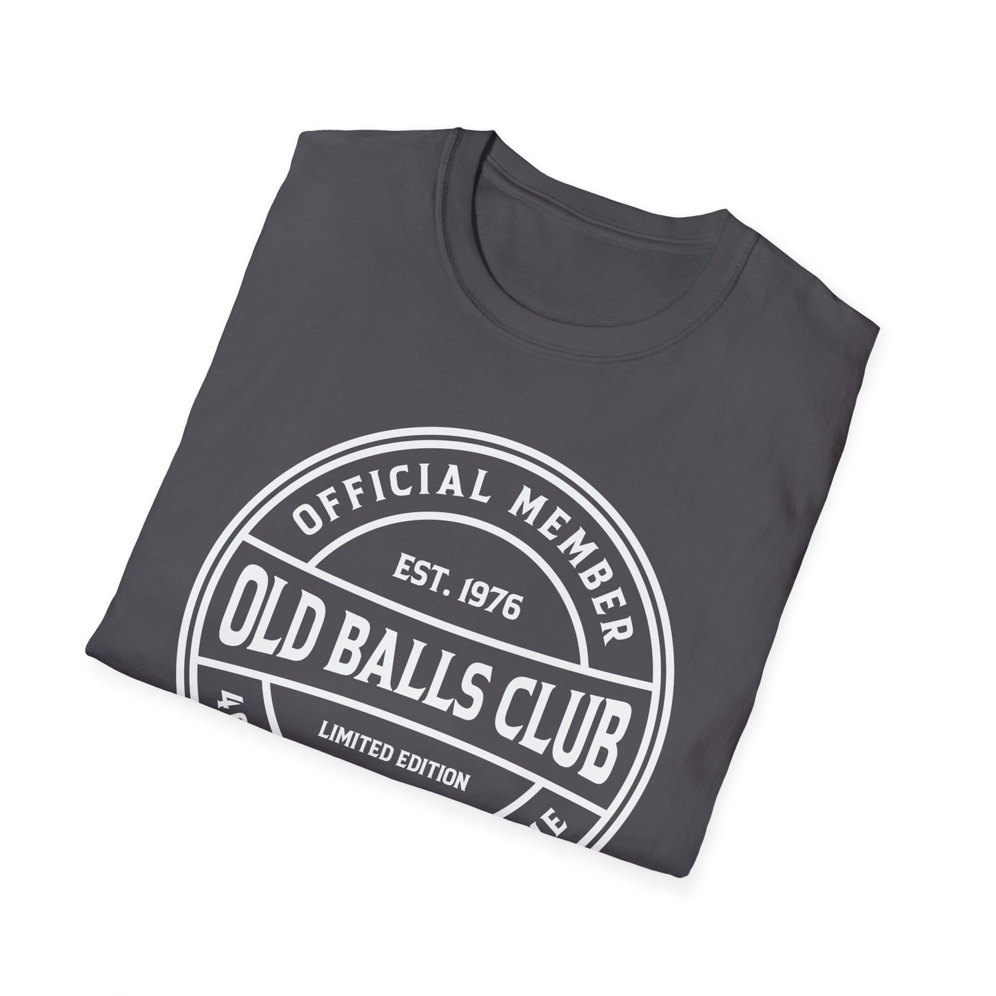 Mens Old Balls Club 50 Years Awesome Fifty 50th Birthday Fathers Day T-Shirt
