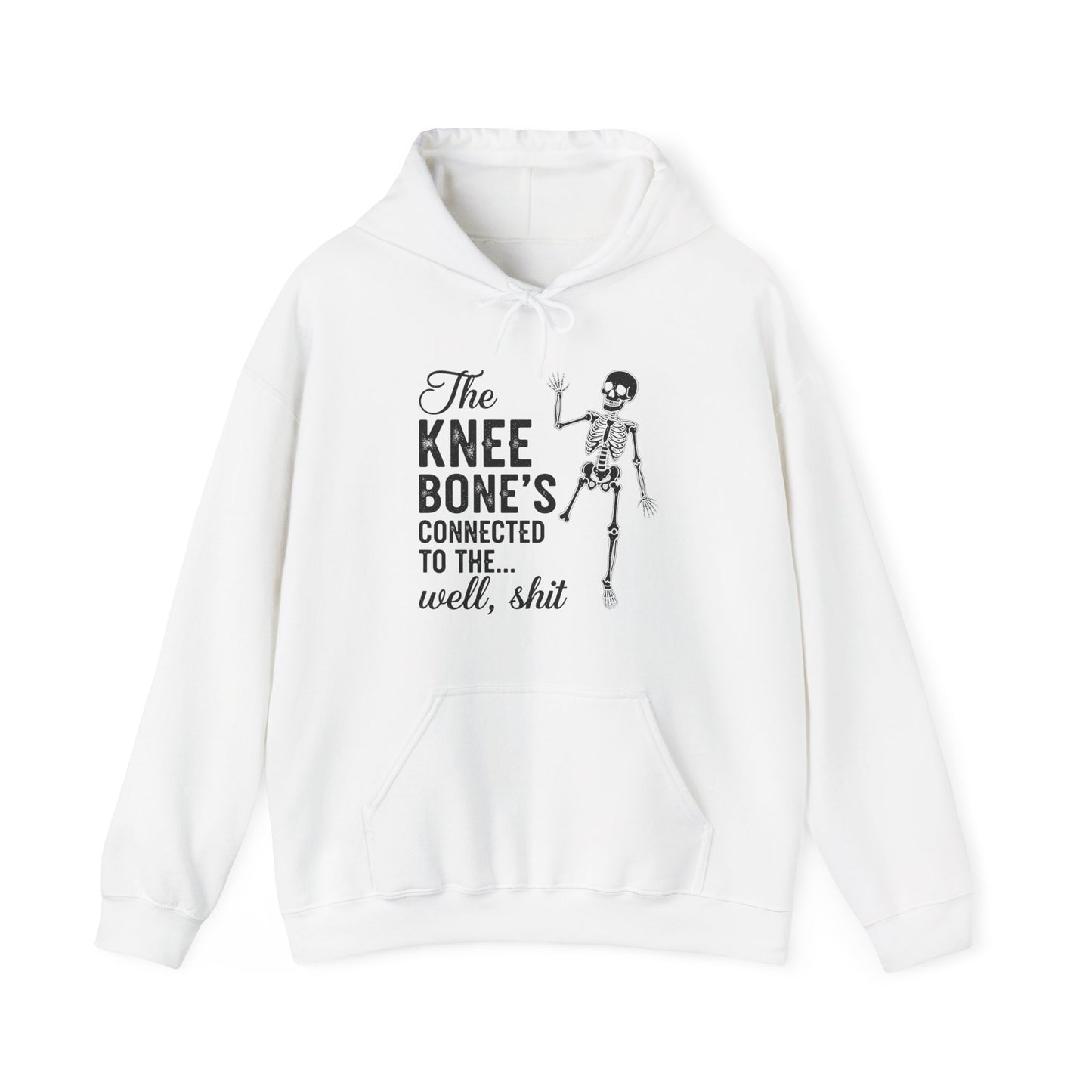 The Knee Bone's Connected to The Well, Shit Amputee Gifts Hoodie