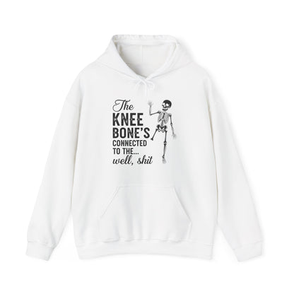 The Knee Bone's Connected to The Well, Shit Amputee Gifts Hoodie