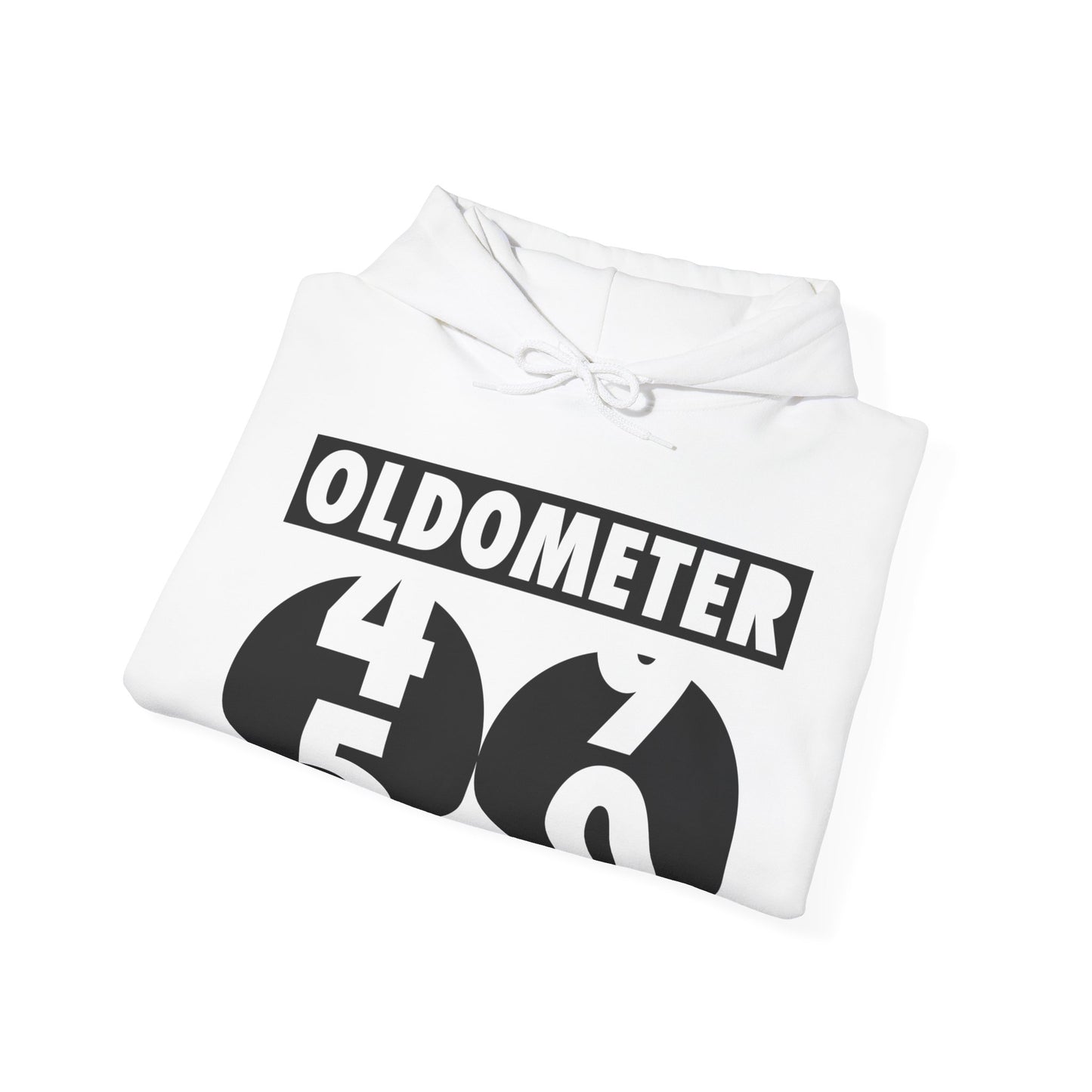 Funny Oldometer Odometer 50th Birthday Gift 50 yrs Old Joke Hoodie For Men Women Hoodie