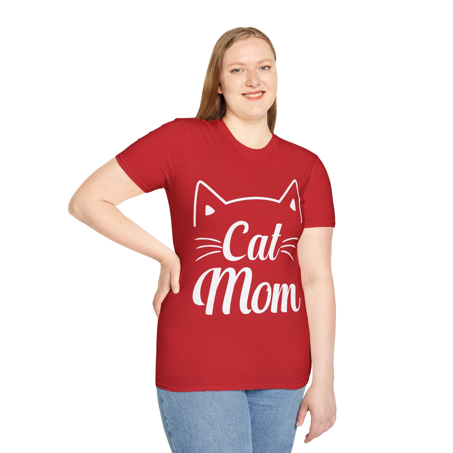 Funny Cat Mom Happy Mothers Day For Cat Lovers Family Matching T-Shirt