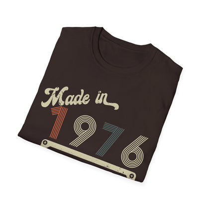 Made In 1976 Limited Edition Funny Cassette Tape Vintage T-Shirt For Men Women