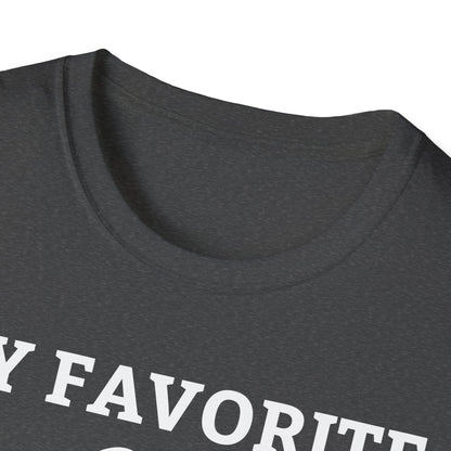 Funny My Favorite Workout Wine Lover Shirt Womens Exercise Tshirt