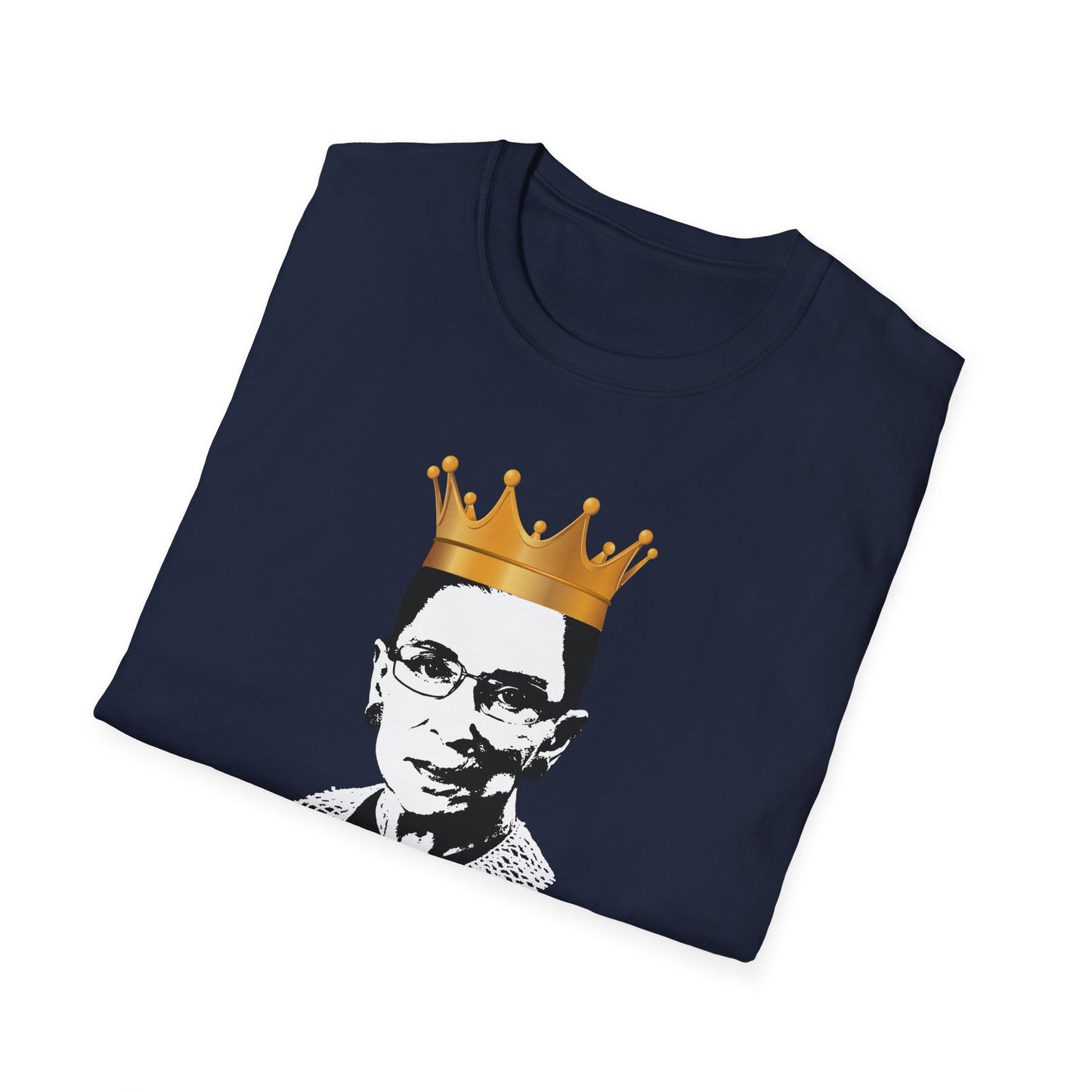 Funny Notorious R.B.G. Progressive Liberal Ruth Bader Ginsburg Crown Tshirt Men