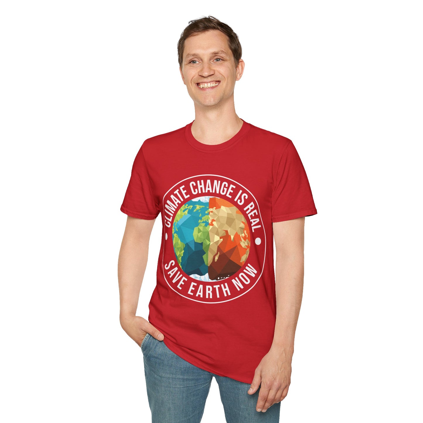 Climate Change Is Real Environmentalist Earth Advocate Save the Earth T-Shirt Men Women