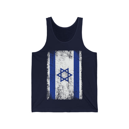 Israeli Flag Israel Jewish Star of David Jerusalem Tank Tops