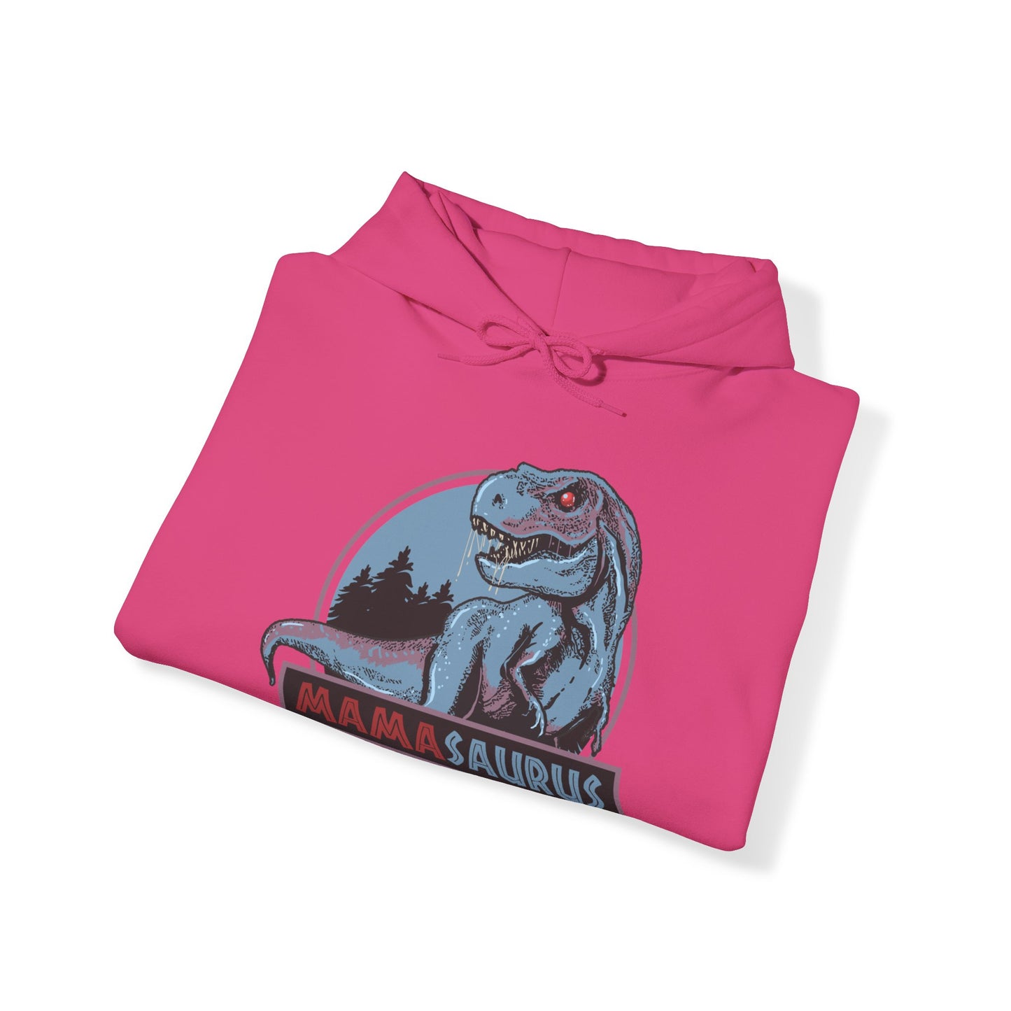 Mamasaurus Funny T-Rex Dinosaur Mama Saurus Family Matching Mothers Day Hoodie