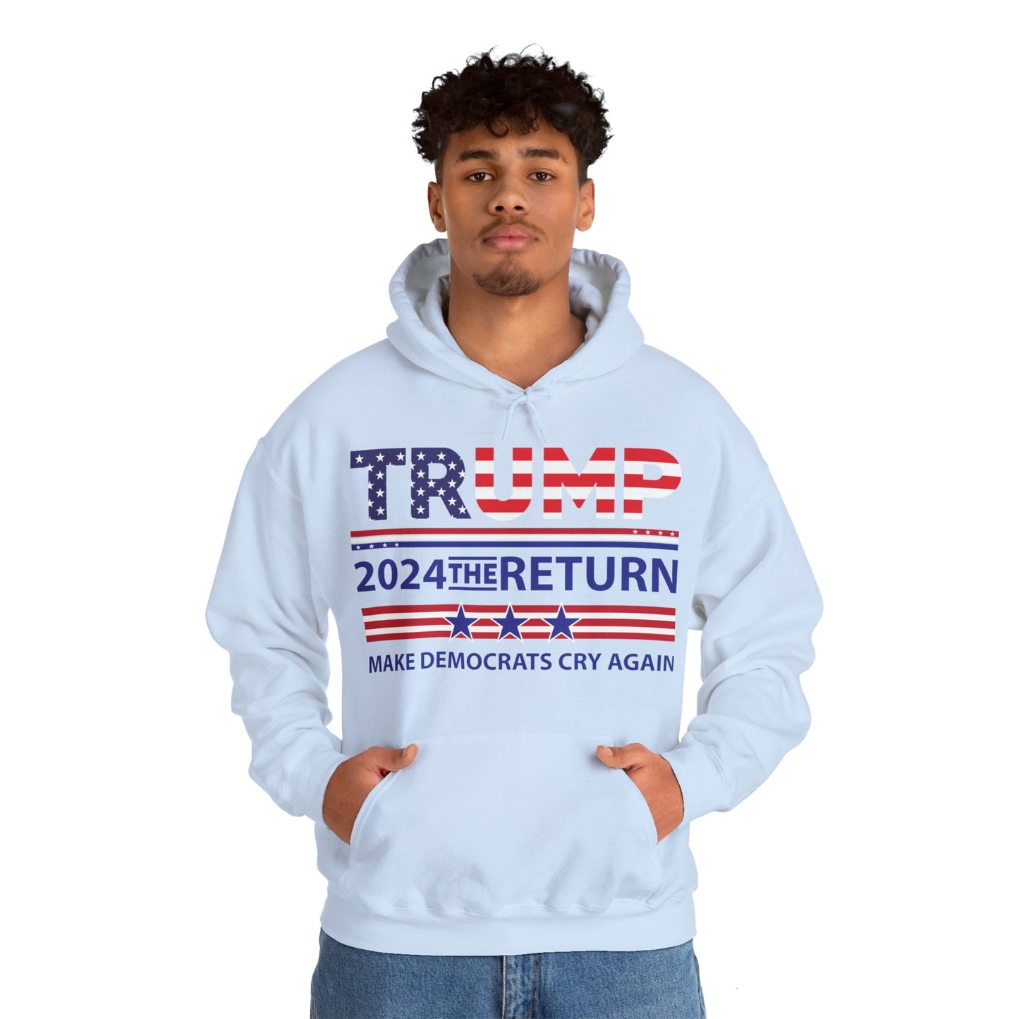 Trump 2024 The Return 45 47 Make Liberals Cry Again Hoodie For Men Women Hoodie