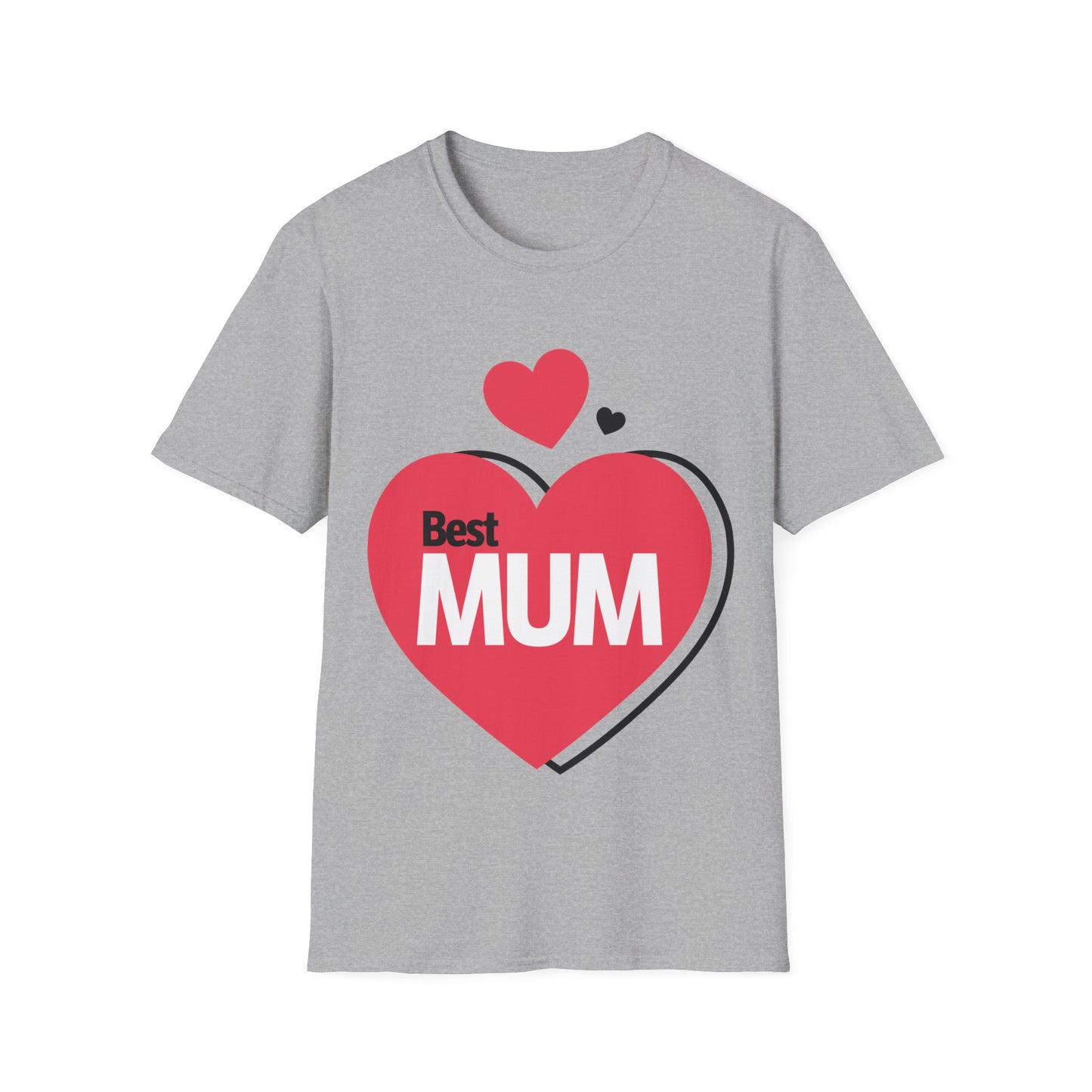 Best Mum Hearts Mothers Day Mom Gift T-Shirt