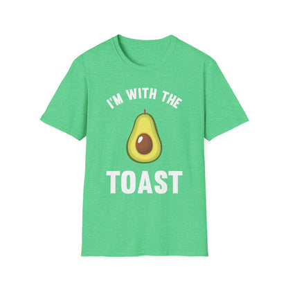 Funny I Am with The Toast Avocado Halloween Costume T-Shirt Men Women