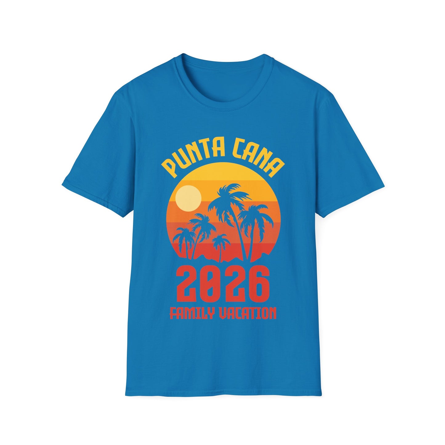 Punta Cana 2026 Family Vacation Vacay Beach Summer Holiday T-Shirt