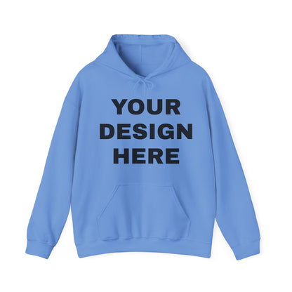 Custom Text Personalized Your Design on Unisex Heavy Blend™ Hooded Sweatshirt