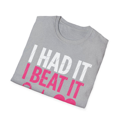 Funny I Had It I Beat It I Am Free Breast Cancer Survivor T-Shirt For Men Women