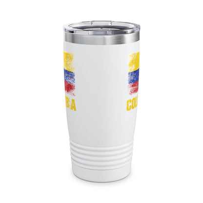 Colombia Columbian Flag Outfit Tumbler For Men Women Tumbler