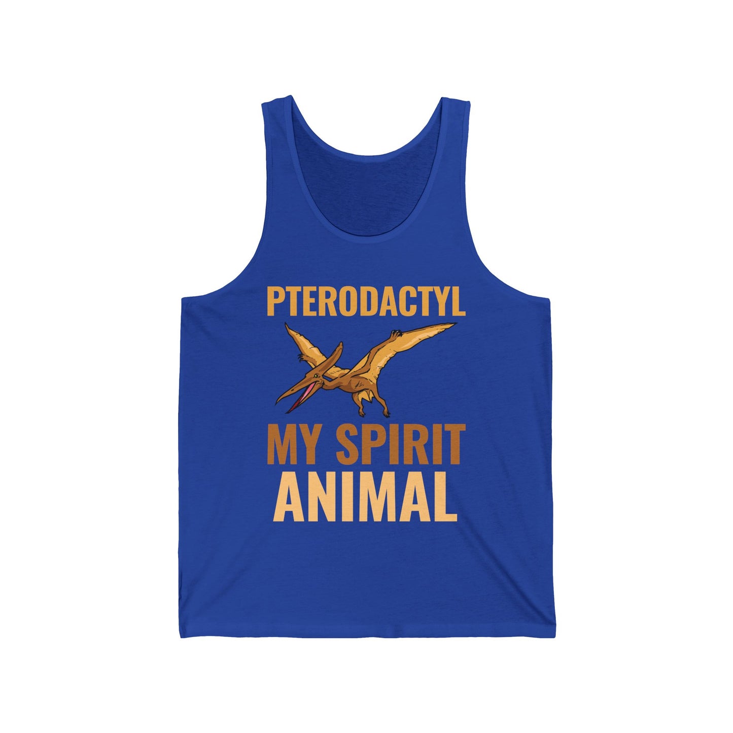 Funny Pterodactyl Is My Spirit Animal Dinosaur Gift Tank Top For Men Women