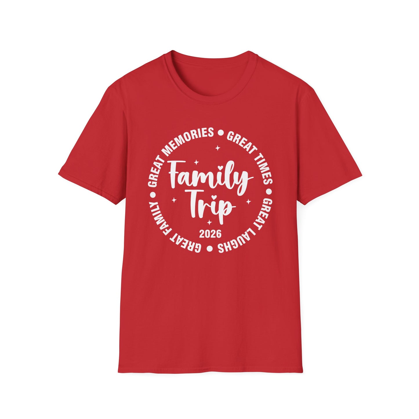 Family Trip Vacation 2026 Matching Summer Group T-Shirt For Men Women