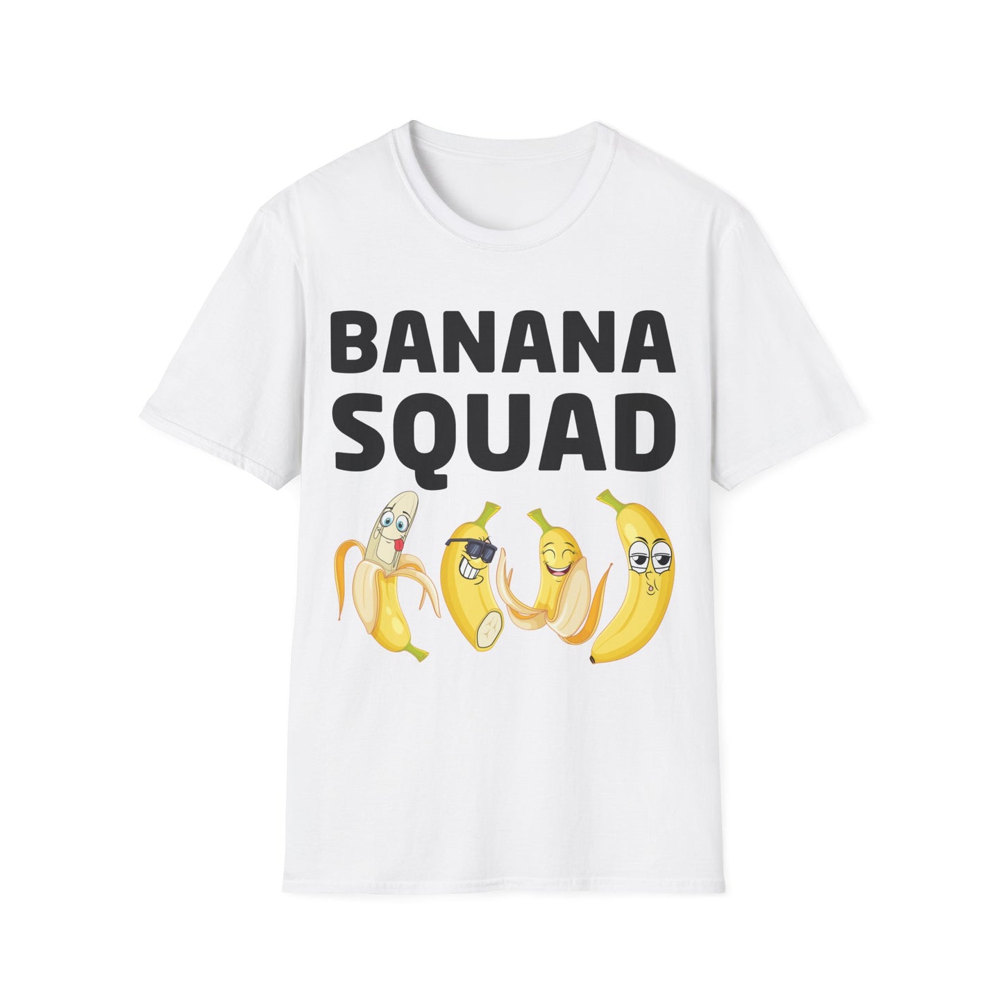 Funny Banana Squad Fruit Banana Lover T-Shirt For Men Women Kids T-Shirt