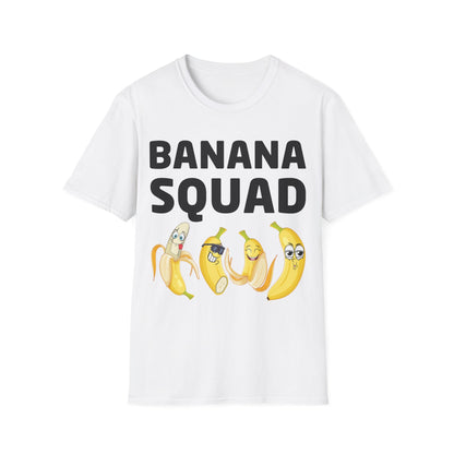 Funny Banana Squad Fruit Banana Lover T-Shirt For Men Women Kids T-Shirt