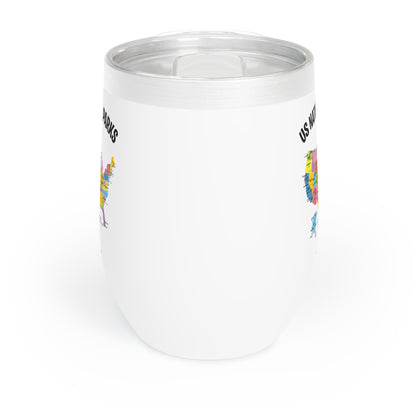 62 National Parks Map Gifts US Park Camping Hiking Chill Wine Tumbler Men Women