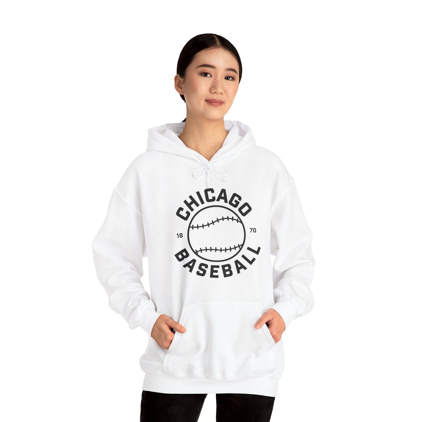 Chicago Baseball Gameday Fan Gear Sports Baseballer Hoodie For Men Women Hoodie