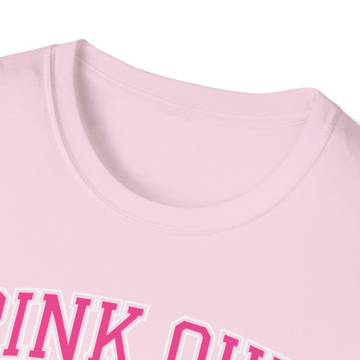 Funny Pink Out Tackle Breast Cancer Awareness American Football T-Shirt For Men Women