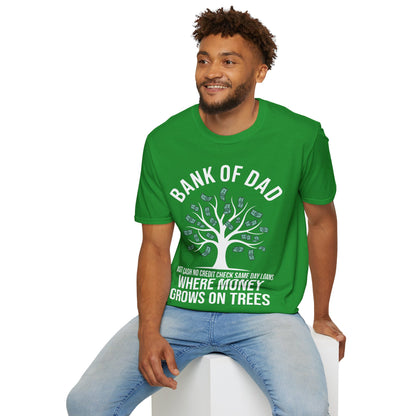 Bank of Dad Money Grows on Trees T-Shirt